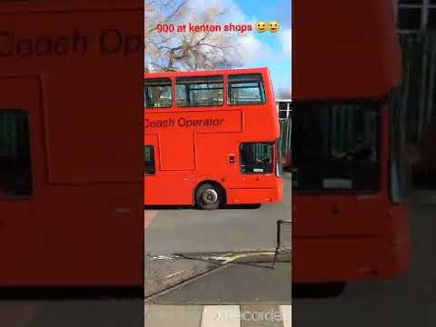 a 900 metro replacement bus at kenton shops