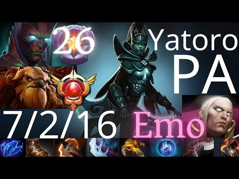 Yatoro Phantom Assassin vs Kunkka, Terrorblade, Mars - Fissure, Maze, Sunstrike - dota2