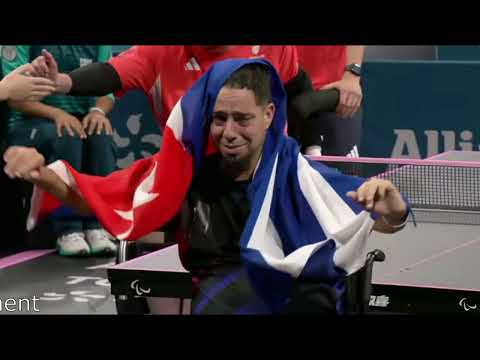 Para Table Tennis MS1 Single Events Gold Medal #paris2024 #paralympics #paratt #tabletennis