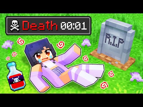 Drinking The DEATH POTION In Minecraft!