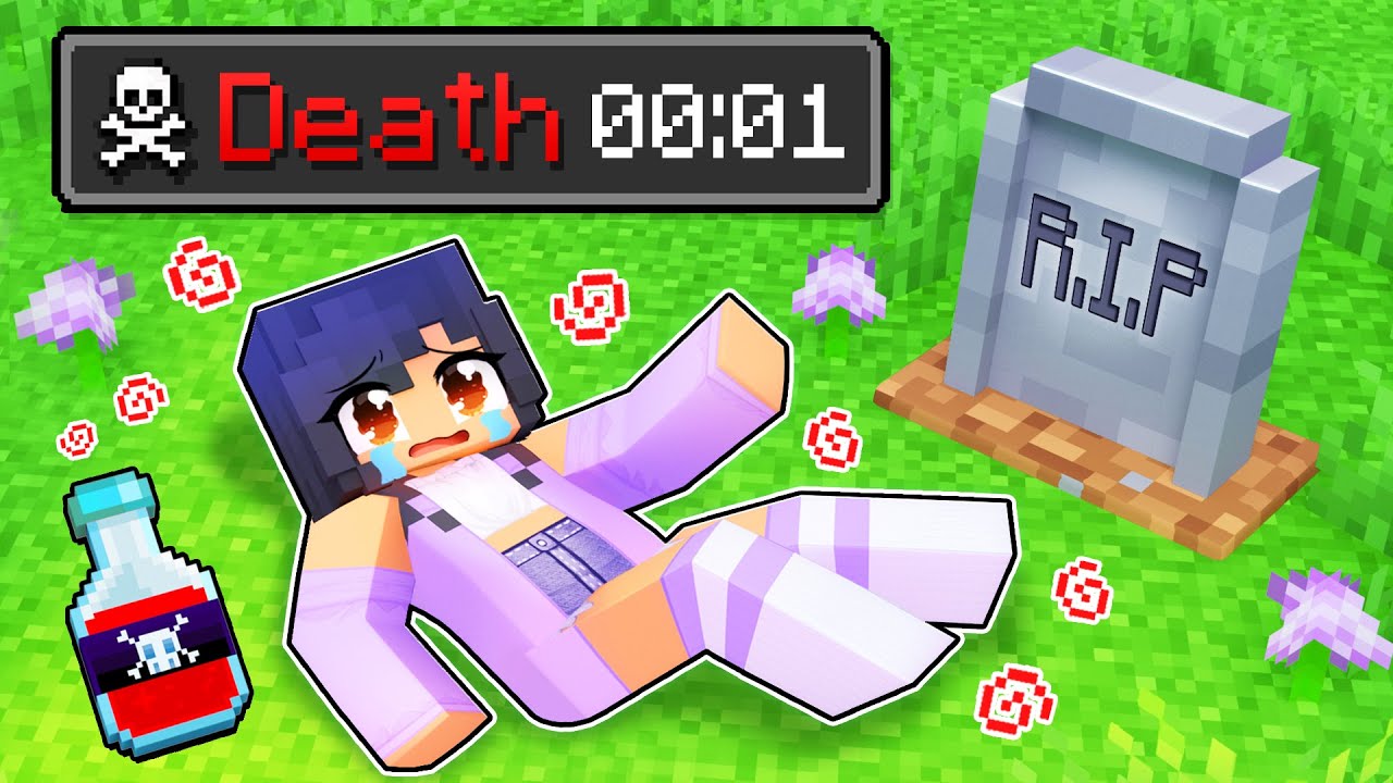 Drinking The DEATH POTION In Minecraft!