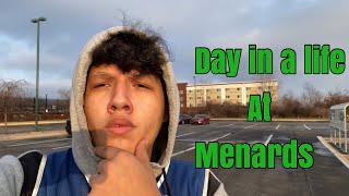 A Day in a life at menards(Almost got caught filming😳