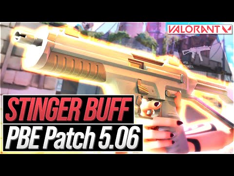 NEUER STINGER BUFFS LEAKED | Valorant deutsch