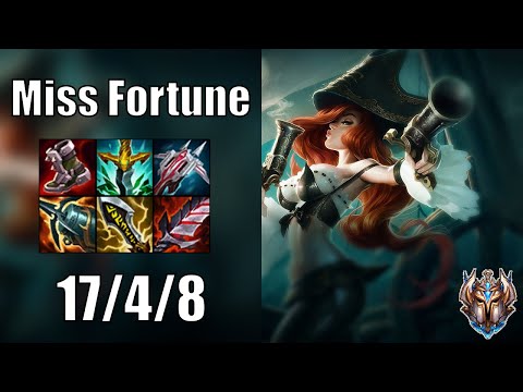 Miss Fortune vs Sivir ADC - Patch 12.17 euw1 CHALLENGER