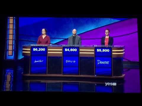 Double Jeopardy, Jennifer Quail Day 6 - 2nd Daily Double (12/11/19)