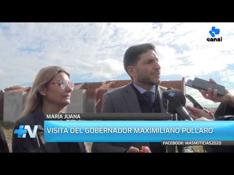 MAS Noticias | Maximiliano Pullaro visitó María Juana