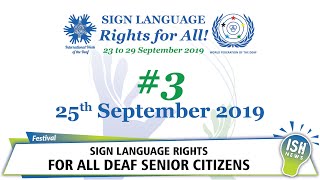 Sign Language Rights For All Deaf Senior Citizens