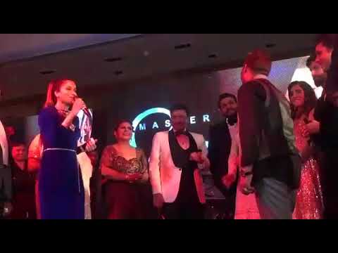 Naina Shared stage with Master Saleem sir