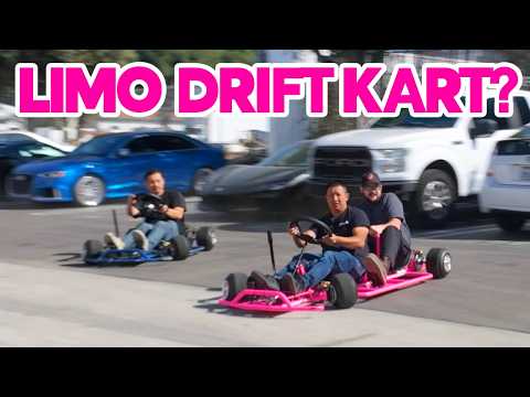 Surprising Our Boss With Tandem Drift Karts!
