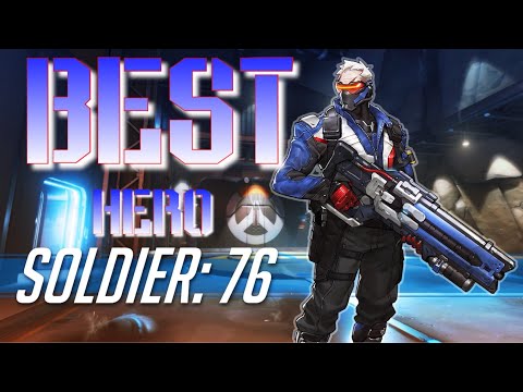 Overwatch: Best of Soldier 76 Gameplay Montage!!!!