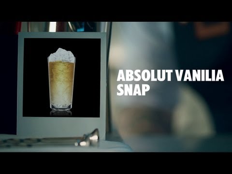ABSOLUT VANILIA SNAP DRINK RECIPE - HOW TO MIX