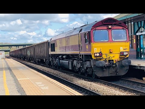 EWS 66171 At Meadowhall From Liverpool Euro Metal(Mdhc) To Attercliffe Sdgs Ews