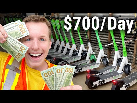Inside the $700 / Day Scooter Charging Gig