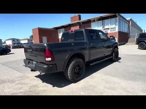 2021 Ram 1500 Classic Warlock 4x4 Crew Cab 5'7" Box in Silver for sale at Boyer Chrysler Dodge Jeep Ram Fiat Cobourg in Cobourg, ON