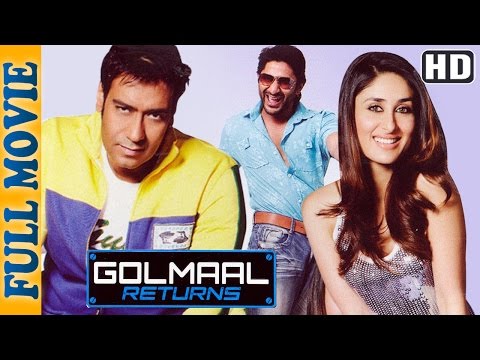 Golmaal Returns (HD) – Full Movie – Ajay Devgan – Arshad Warsi – Superhit Comedy Movie