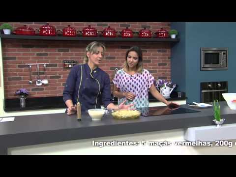 Receitas Bom Sabor - Crumble de Maça