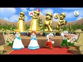 Step It Up Mario Party 9 Peach Vs Daisy Vs Mario Vs Luigi Ice And Fire