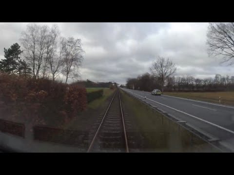Train cab ride RB67 Bielefeld to Münster | Spring 2023 | The Warendorfer
