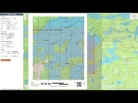 How to Make Your Own 1:25000 Printable Topo/Military Map.
