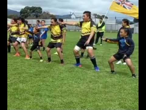 Olu Siohane-Hune- Wellington Niue Rugby League U12s (takalo) 2021 (low quality)