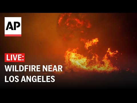 LIVE: Hughes Fire burns in the mountains north of Los Angeles