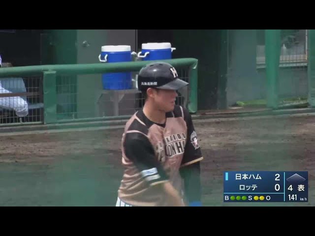 【ファーム】ファイターズ・高濱 今シーズンファーム公式戦第2号のソロホームランを放つ‼ 2021/5/21 M-F(ファーム)