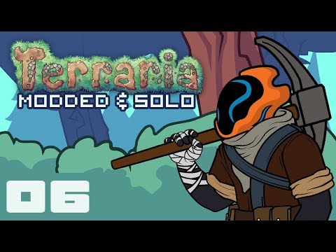 Let's Play Terraria 1.3.5.2 [Modded] - PC Gameplay Part 6 - Mimerolled