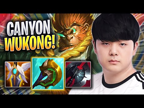 CANYON IS A MONSTER WITH WUKONG! - DK Canyon Plays Wukong JUNGLE vs Lee Sin! | Season 2023
