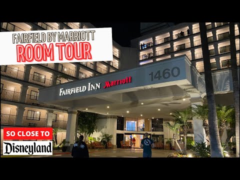 Fairfield by Marriott Hotel | ROOM TOUR |Anaheim | Location is close to Disneyland! 2 Queen Bed Room