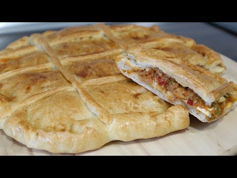 Empanada gallega con masa casera