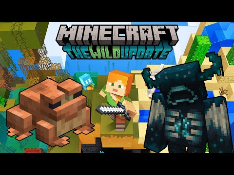 Skycaptin5 - Minecraft Xbox The Wild Update Review [Warden Kill] [Frog Taming] [Allay Taming]  New Blocks, Items