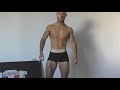 Amazing Young Muscle Boy Flexes Summer Body
