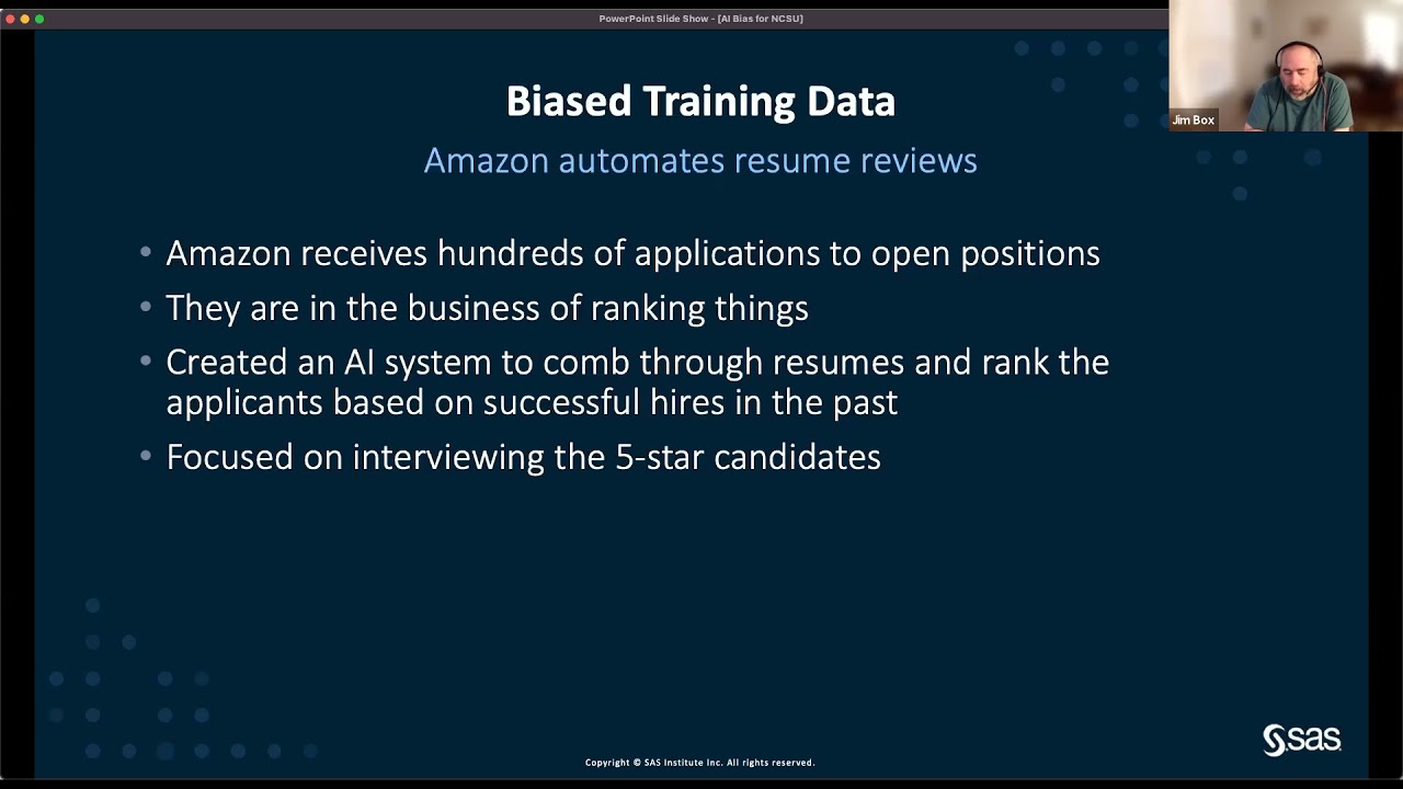 Human Bias in Machine Learning