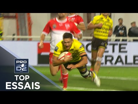 TOP Essais de la J08 – PRO D2 – Saison 2025-2026