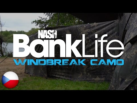 NASH - Zástěna Bank Life Windbreak Camo