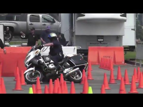 CHP Officer Brad Baehr - San Diego County Motor Officers Assoc. Competition 2011