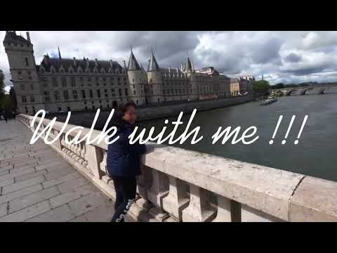Vlog/ walk with me in Paris !!! (part1)