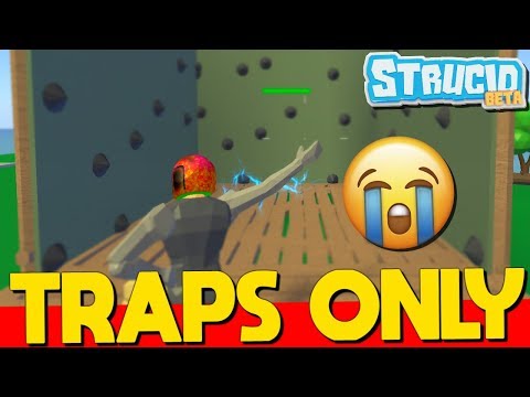 Roblox Strucid Pro Player Tries Fortnite Must Watch Squadden - traps only in strucid is the hardest i won roblox fortnite
