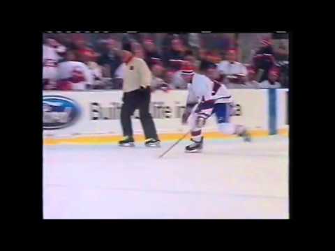 Grant Fuhr save on Stephane Richer Heritage Classic 2003