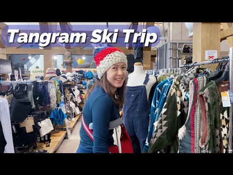 TANGRAM MADARAO: Ski In Ski Out - and I had an accident!  🇯🇵