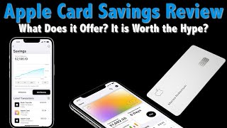 Apple Card Savings Review: Worth Opening an Account?