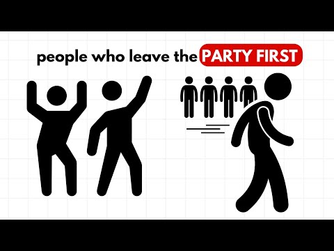 What is Wrong with people who leave parties early?