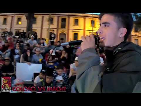BATALLA FREESTYLE :COLOSO VS MACHT