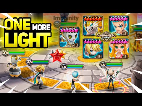 Too Many LIGHT Monsters in This Team   Summoners War