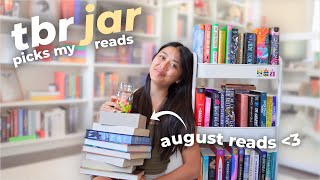*TBR JAR* chooses my August reads 📚💕👀