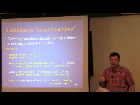A Tutorial Introduction to C++11/14 - Part II