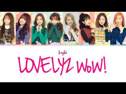 Lovelyz WoW! Lyrics [Colour Coded|HAN/ROM/ENG]