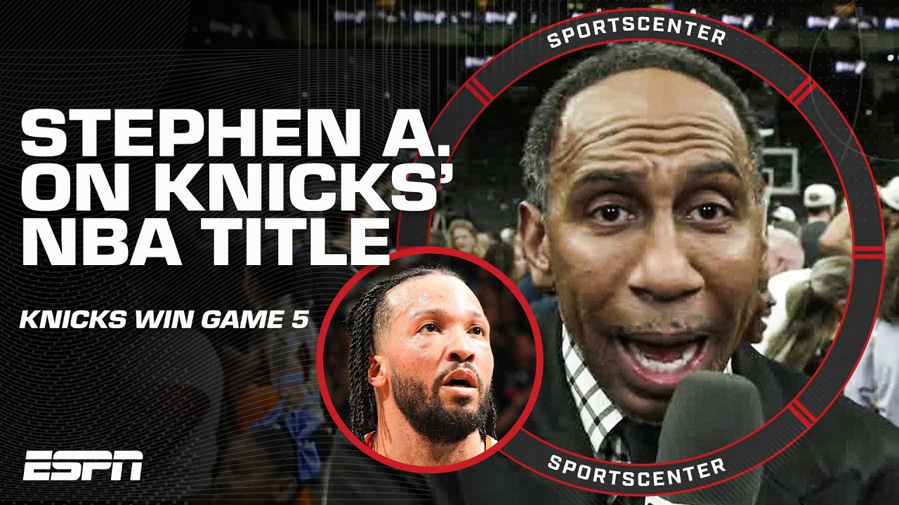 'THE BEST FEELING I'VE EVER FELT’ 🗽 Stephen A. on the Knicks being NBA Champions | SportsCenter