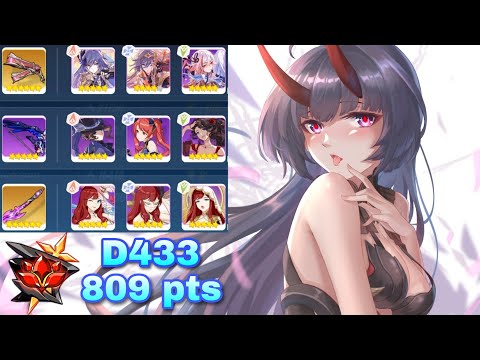 [Honkai Impact 3] Budget Abyss RL (D433) - RPC-6626 (Lightning) 809 pts - GD PV HT(SS0) BE elf