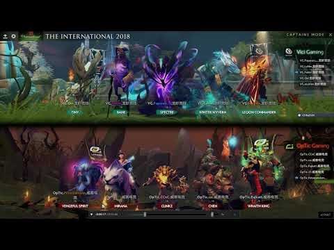 Let's Play - Dota 2, OpTic Gaming vs Vici Gaming (18 August 2018), The International 2018